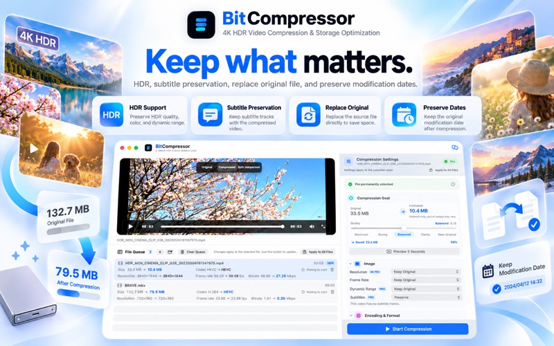 BitCompressor, zrzut ekranu 4