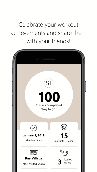 Studio ONE Pilates Cleveland iPhone screenshot 4 - Health & Fitness app