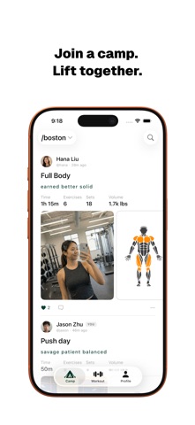Senna: Social Fitness screenshot