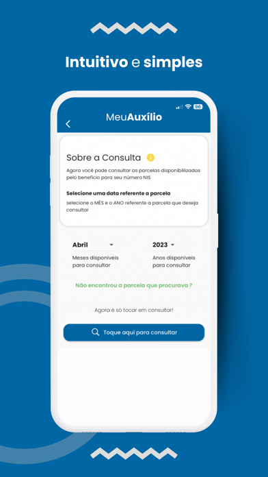 Meu Auxílio Screenshot
