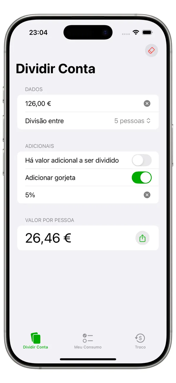 Screenshot #1 pour Amigo da Conta