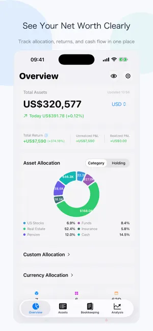 Allfolio: Portfolio Tracker screenshot 1