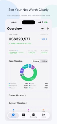 Astrolabe: Portfolio Tracker screenshot 1