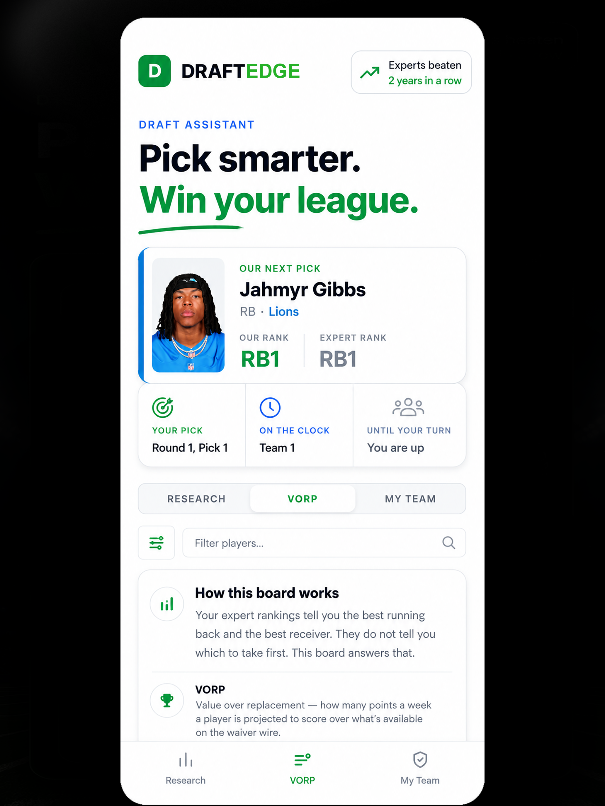 Draft Edge - Fantasy Football screenshot 7