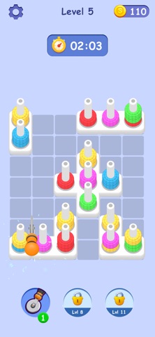 Rope Sort - Sort'Em All! Screenshot 5 of 6