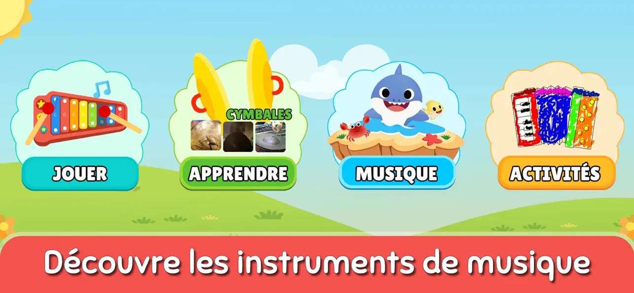 Screenshot #1 pour Instruments Musique Apprendre