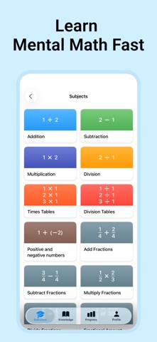 Mental Math Games & Practice Screenshot 2 of 6