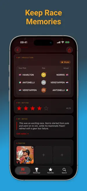 Apex Journal: Race Diary screenshot 3