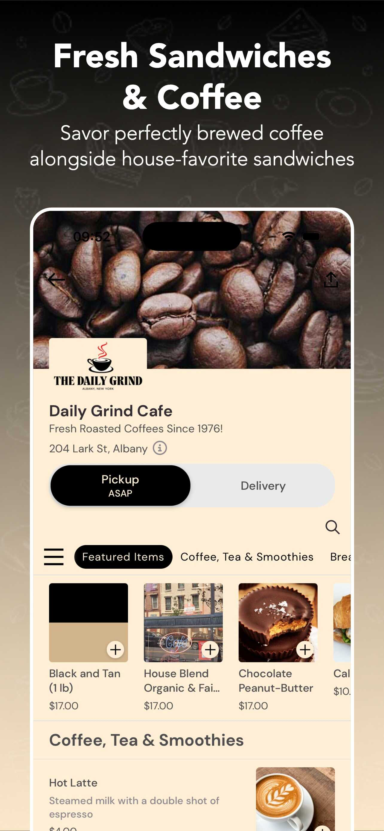 Daily Grind Cafe Albany screenshot 2