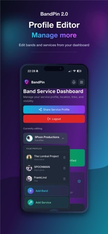 BandPin screenshot