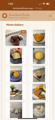 FarmStand Finders iPhone screenshot