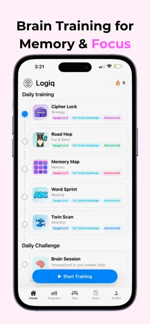 Logiq: Brain Training screenshot 2