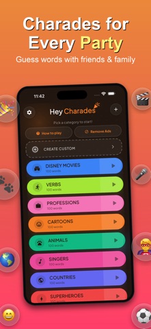 HeyCharades: Guess Words Screenshot 1 of 4