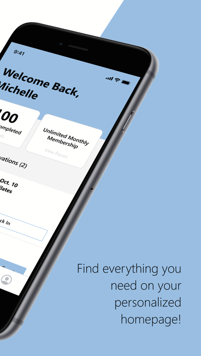 The Well Pilates Studio iPhone screenshot 2 - Health & Fitness app