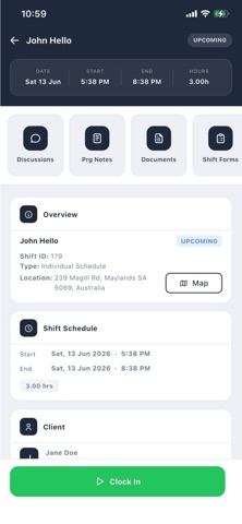 Omnicare Systems iPhone screenshot