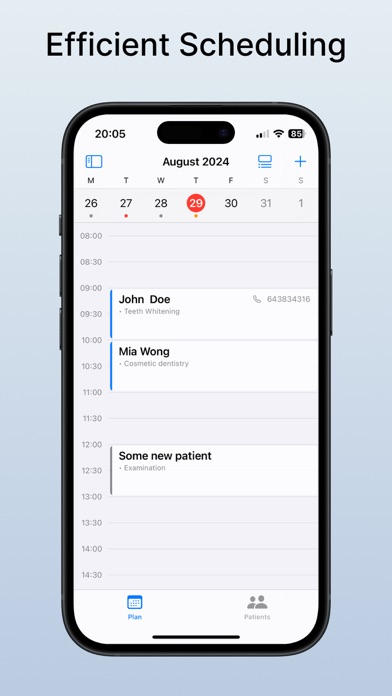Dentist Planner Screenshot