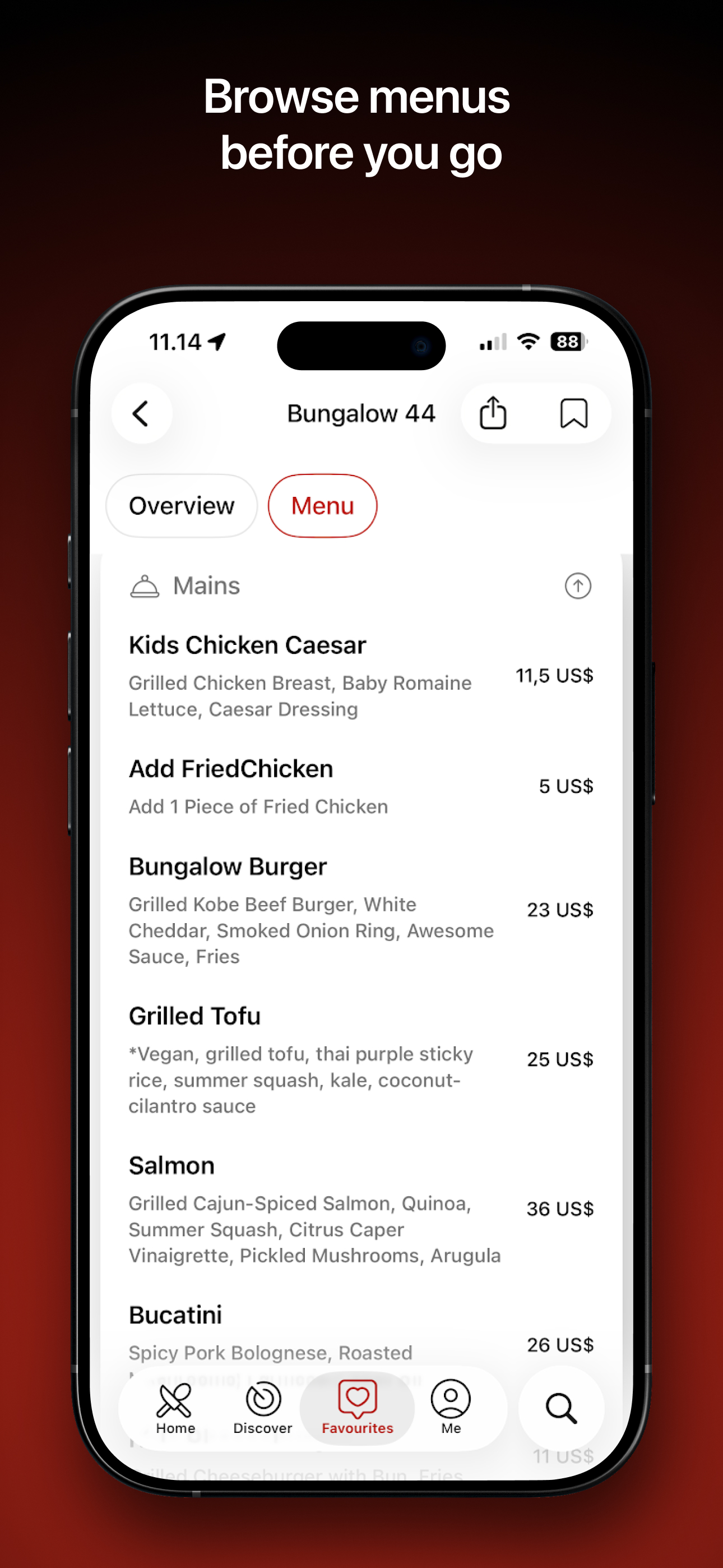 Vota - Restaurant Finder