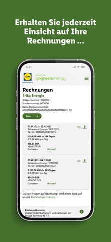 Lidl Energie screenshot