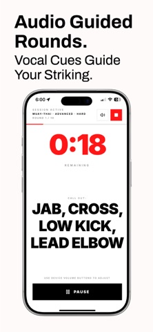 STRIKR: Audio Striking Coach screenshot