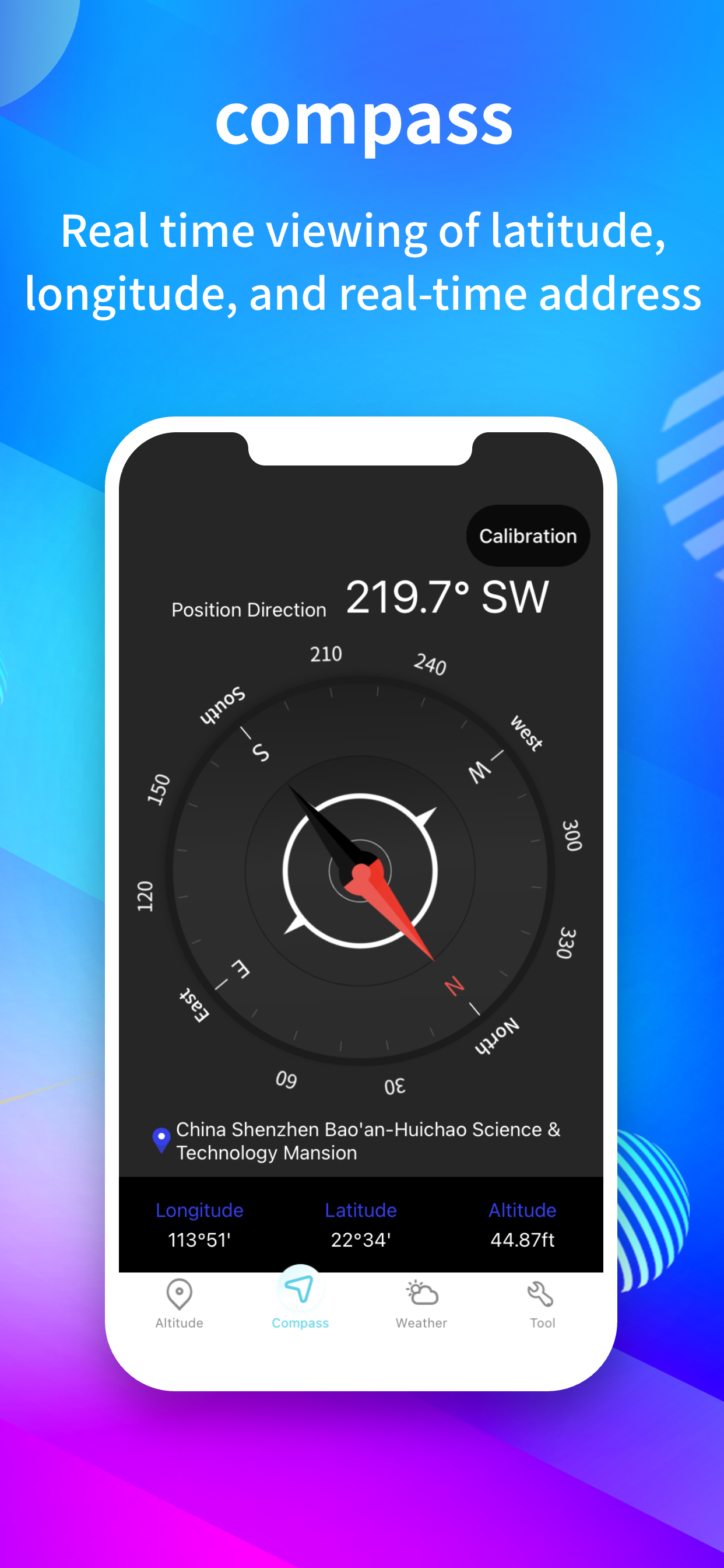 GPS Altitude Measurement screenshot 2