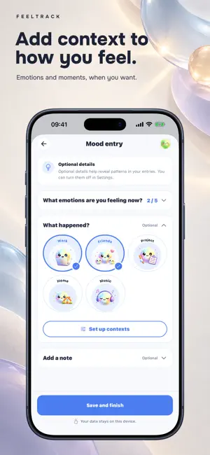 FeelTrack: Mood Journal screenshot 2