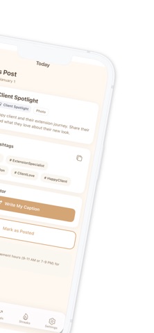 Content Calendar for Hair Pros screenshot