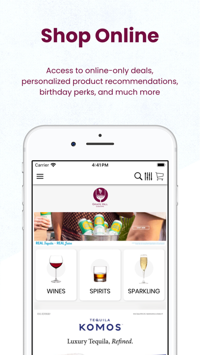 Grape Hill Liquor Traders Screenshot 1 - AppWisp.com Grape Hill Liquor Traders Screenshot 1 - AppWisp.com