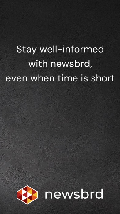 newsbrd iPhone screenshot