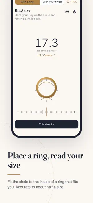 Ringa: Ring Sizer & Finder screenshot 2