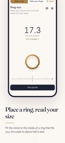 Ringa: Ring Sizer & Finder Screenshot 2 of 7