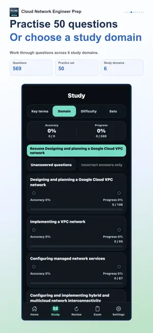Cloud Network Engineer Prep screenshot 4