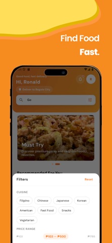 When in baguio eat iPhone screenshot 3