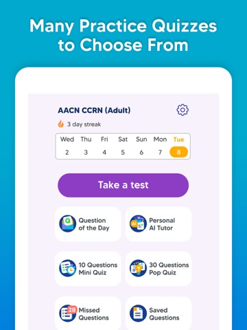 CCRN Test Prep: Pass 2025 Exam iPad screenshot