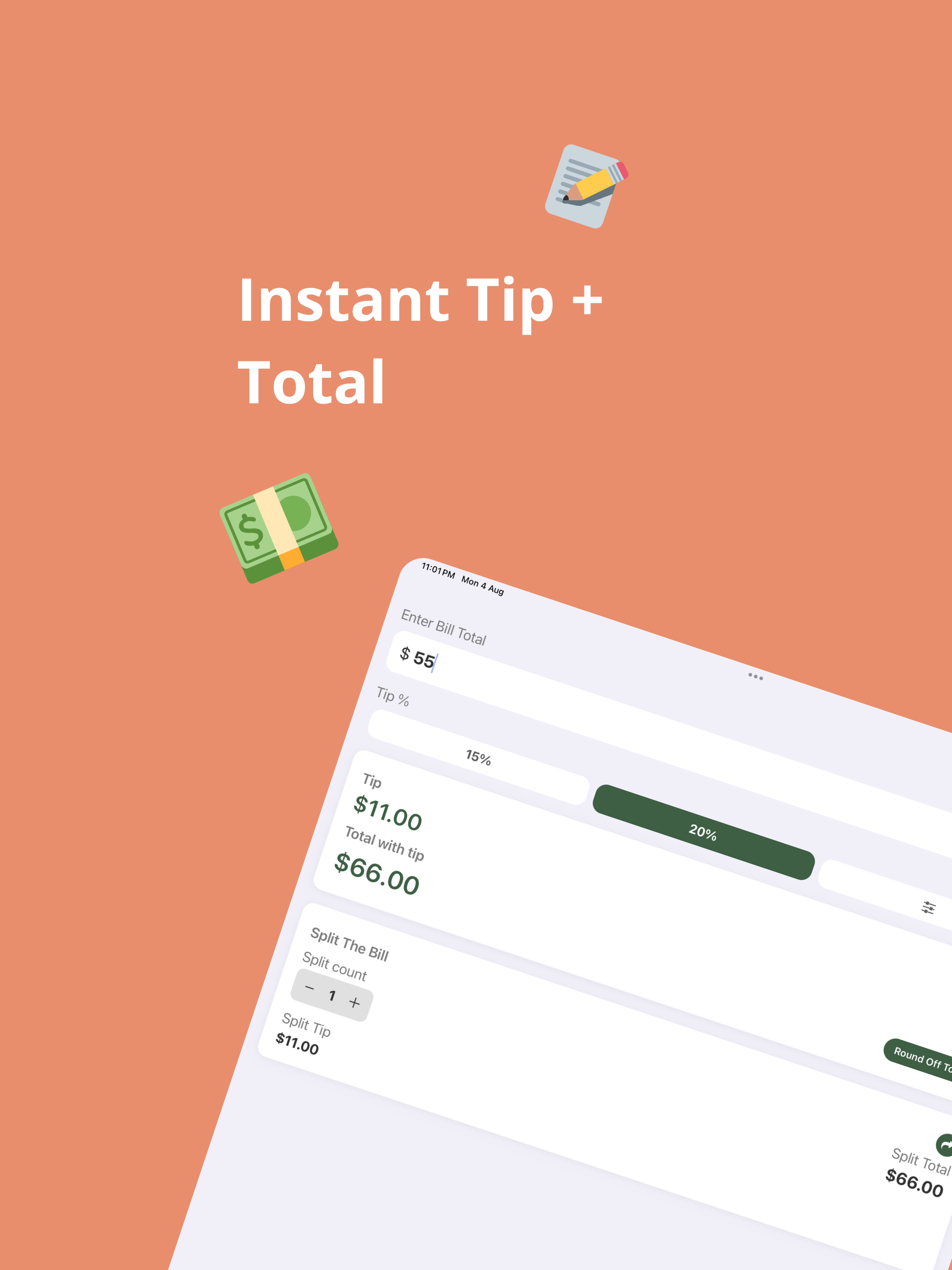 Tip Calculator : Pro screenshot 7