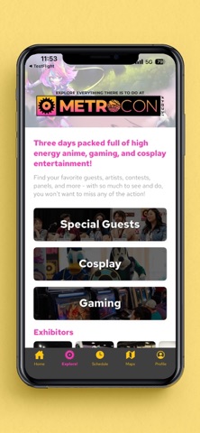 METROCON Official Event App Screenshot 2 of 4