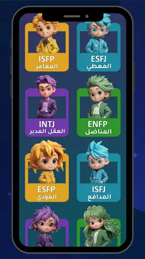 الانماط الشخصية screenshot 3