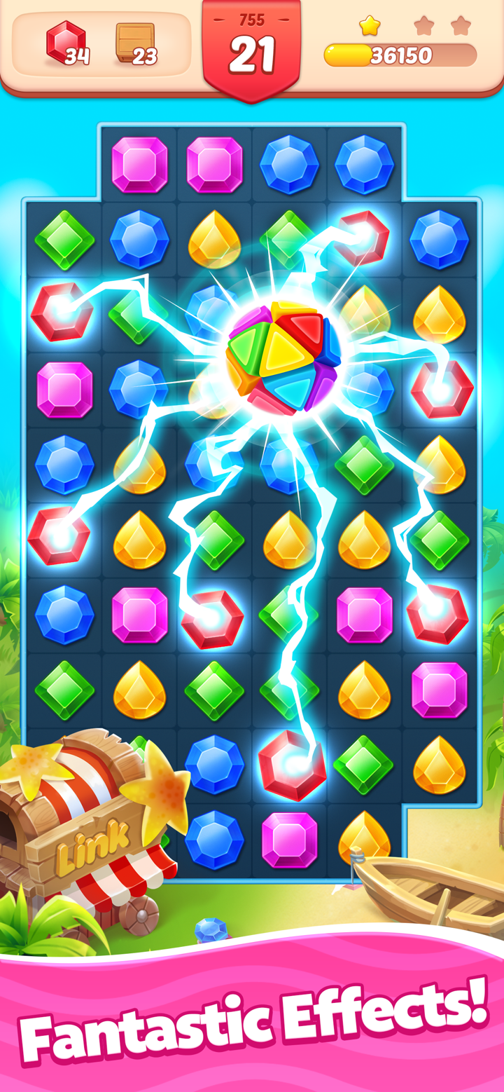 Jewel Hunter – Classic Match 3 screenshot 2