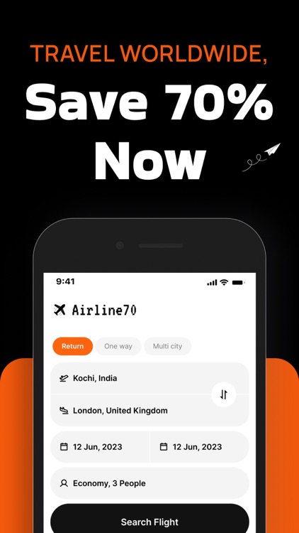 Airlines70: All Flights Ticket