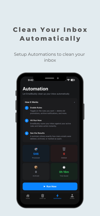 EmailBuddy: Clean Inbox Screenshot 6 of 8
