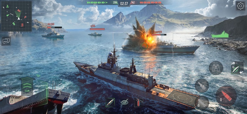Force of Warships: Boat Games screenshot 1
