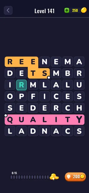 FillWord Puzzle screenshot 2