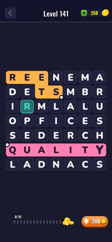 FillWord Puzzle Screenshot 2 of 6