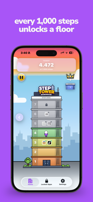 StepTower: Walk to Scroll Screenshot 2 of 6