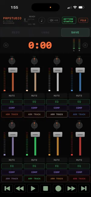 Personal Recording Pro Studio iPhone screenshot 4