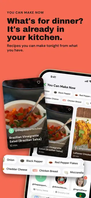 Fixins: Pantry Recipes & Meals screenshot 1