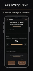Neat Notes: Whiskey Journal screenshot