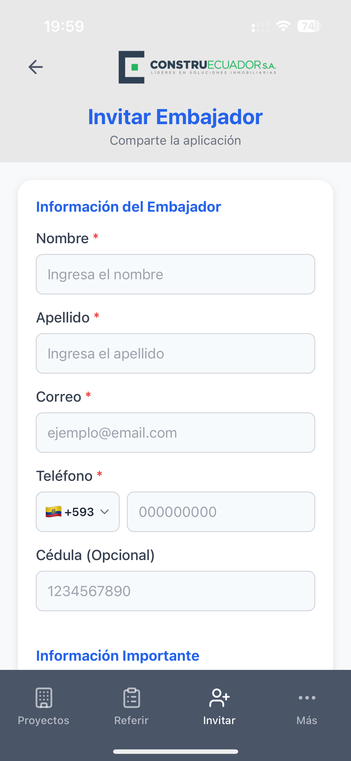 Embajadores CE screenshot 4