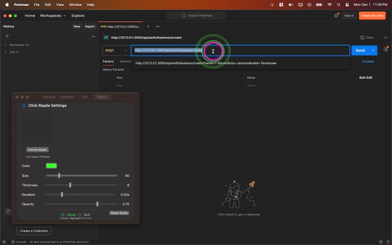 Cursor Highlighter Pro screenshot