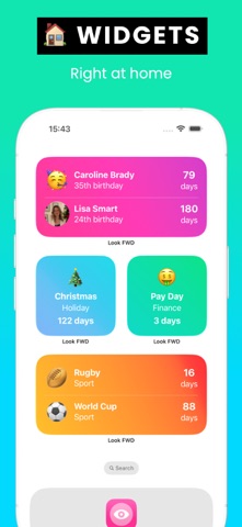 Looking FWD: Event Countdown Screenshot 6 of 7