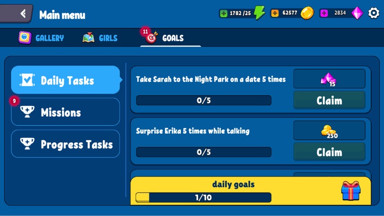 PP:Anime Girls adult sim games screenshot-5